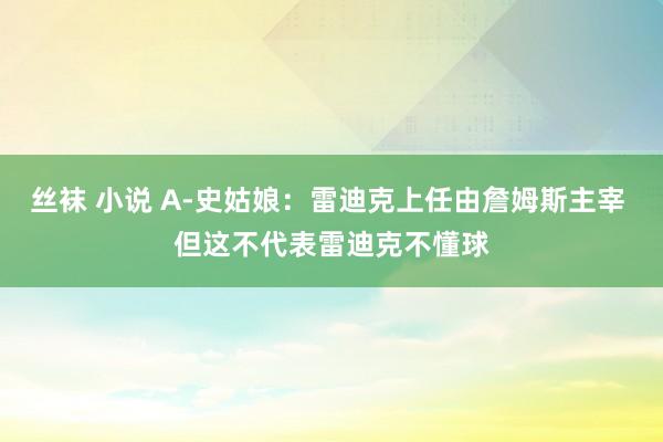 丝袜 小说 A-史姑娘：雷迪克上任由詹姆斯主宰 但这不代表雷迪克不懂球